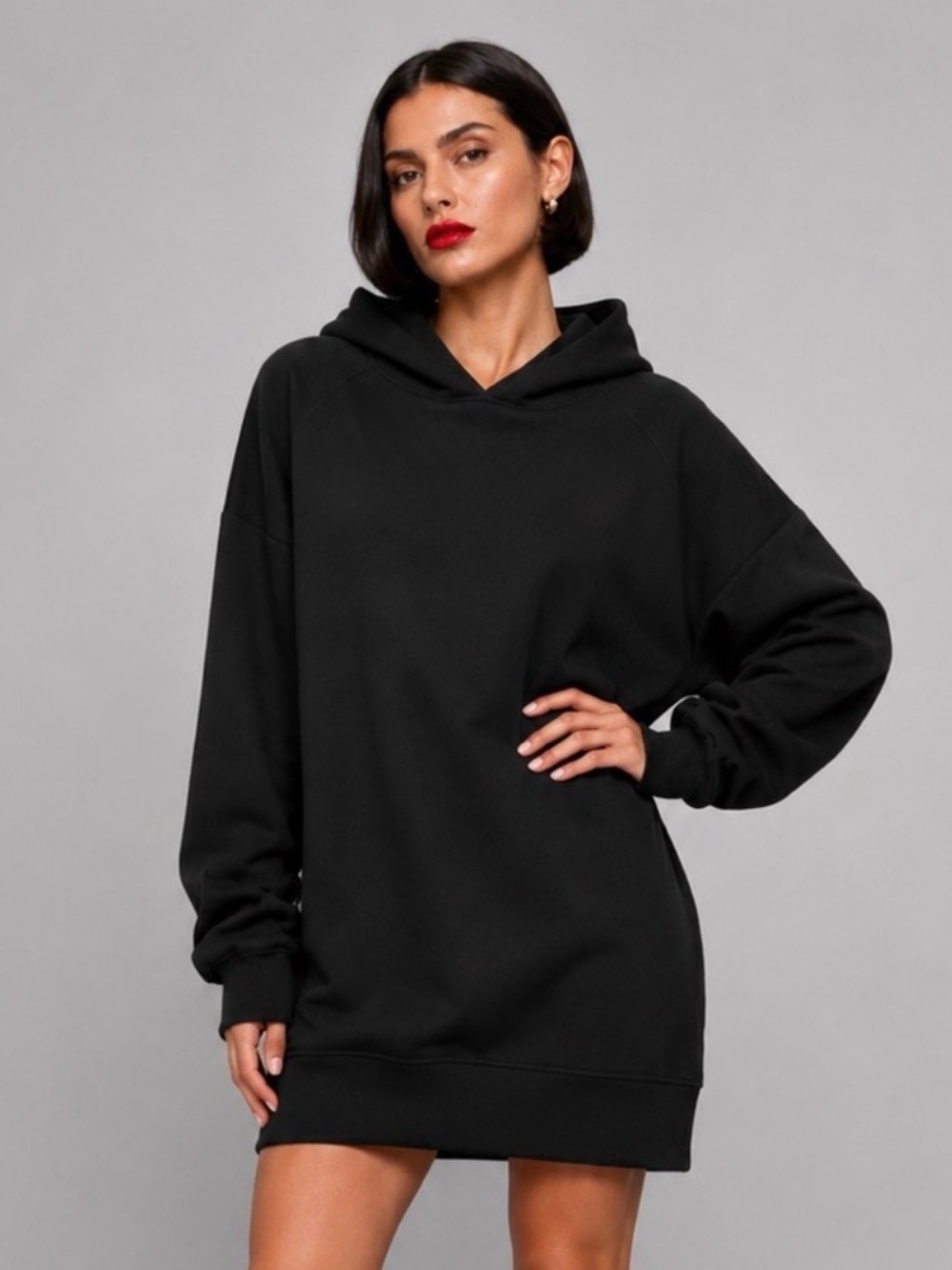 COS oversized hoodie sweatshirt mini dress.  Says XXS, fits XS and S